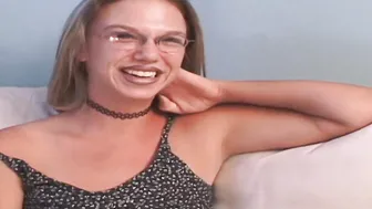 Casting Couch porn video – Awesome Real Melons On This Shy Dark Haired Hot