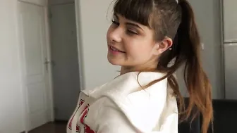 yummy dark hair barely legal first anal porn casting
