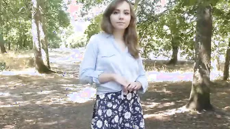 Amateur 18 year old does first porn casting