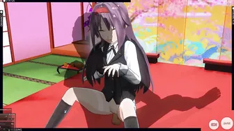 3D ANIMATED Konno Yuuki Loves Cum into her Snatch