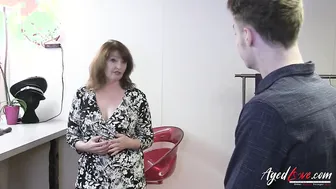 AGEDLOVE Big Tit Old Recieves Deep Hardcore Sex