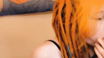 Redhead Riding Cowgirl Grinding Dick