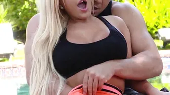 Big tits and ass MILF hardcore workout