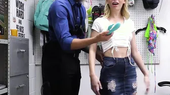 Shoplifter Braylin Bailey needs to find another way to got her fix and officer Link Ryan knows how he can