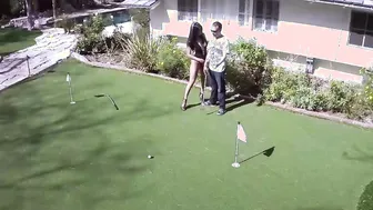 MexiMilf Gabby Quinteros Getting Pounded By Golf Fanatic On The Green