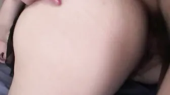 Japanese Beauty Gets Creampied On Her Hairy Muff