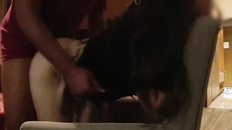 fucking office cunt with mouth