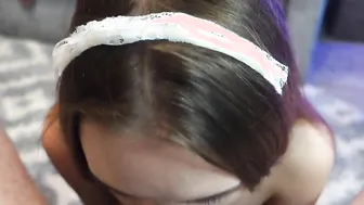 Vulgar maid doesnt mind being nailed - Sunako Kirishiki