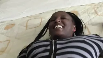 Ethiopian Slut Sucked Boss and Takes Anal Pounding in Fake Casting