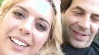 Kodi Gamble bukkake slut rides dick