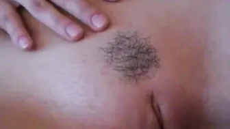 Hot Blonde rubbing her sweet Cameltoe 2