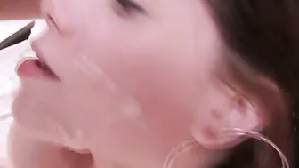 Roxie Gets Her Street Whore Holes Filled By Two Men At Once