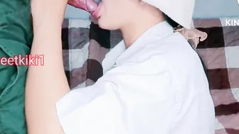 สาวมหาลัย อมควยให้แฟน