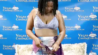 Liah Love - Married Ebony Bombshell Takes Huge Penis inside her Booty Close Up and Throat Nailed Rough - Solo