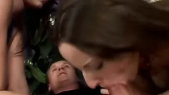 Sarah Jade And Gianna Michaels Take On One Dick At Once