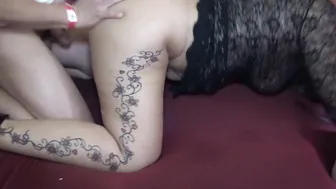 Doggy Style mass plowed and mass insemination