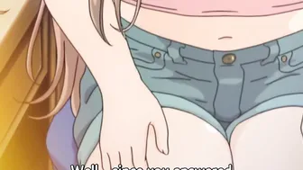 Anime Goddess Tutoring Teenage Girl in Magic Arts with Big Boobs Reveal