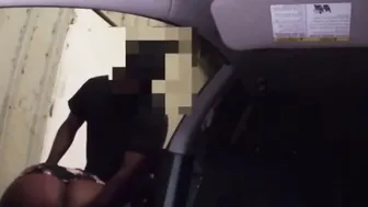 Fucking My Co Worker During Lunch Break Behind The Building ( Touching The Bottom of Her African Vagina )