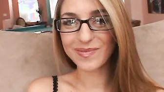 Veronica Stone Enjoys Servicing A Bunch Of Dicks With Her Face