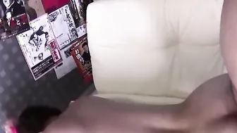 Cocomi Gets A Load Of Cum All Over Her Dark Pussy Hair