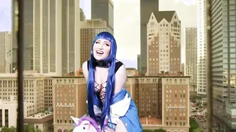 Camsoda - Lizzie Love- Teen Naruto cosplayer rides sybian