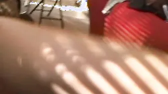 Tia Thomas Licks Her Own Tits Before Giving A Mouth Watering Blowjob