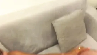 Teen sucking dick during masturbation