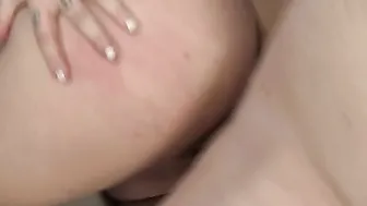 Angel Blaze Reaches Back To Play With His Balls As He Pounds Her Pussy