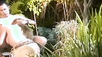 Yasmine Gets A Cumshot After Riding A Hard Cock Outdoors During The Day