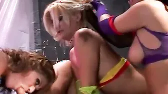 Stacy Thorn Tyla Wynn And Tiger Stevens In Hot Foursome