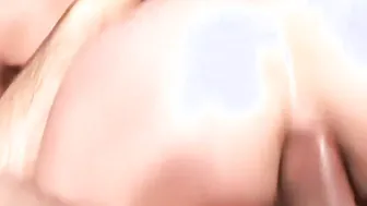The voyeur face fucks the dark hair into the outdoor before giving her an anal plowing