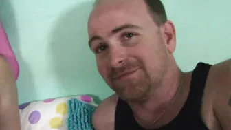 Big Boobed blonde 18 wears her finest underwear when gets her twat smashed into a hotel