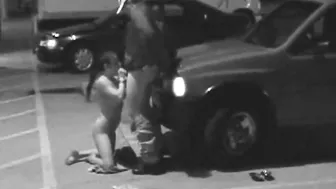 Sloppy Blowjob Queen - Security Guard Gets A Surprise From His Boss's Wife