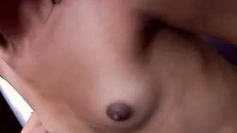 Asian Shemale Aor Strips And 69s Before Taking Thick Facial