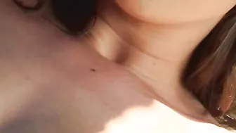 After A Day Of Sunbathing Hannah Hunter Rubs Her Clit And Makes Herself Cum