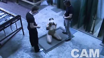 A Blindfolded Tina Gabriel Has A Couple Of Cocks Inside Of Her In This One