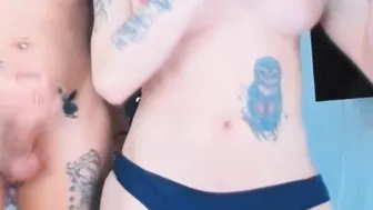 Shemale Gets Rammed Wildly in Her Ass