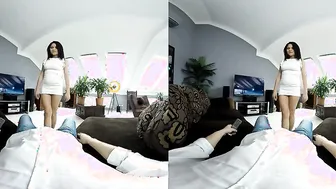 Dark Haired Hot Aida Sweet Riding The Dick Inside VR