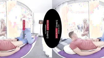 RealityLovers - 3Some with peeping Babysitter VR
