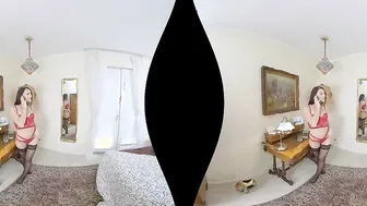 RealityLovers - Katy Rose banged into tights VR