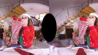 Xmas porn Amirah Adara inside a cozy Hot vid