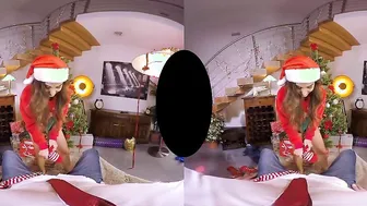 Xmas porn Amirah Adara inside a cozy Hot vid