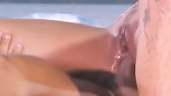 Gisele Prodo Gets Jizz On Her Face In A Tropical Setting