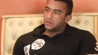 A Sexy Blonde Shemale Seduces A Guy Before Sucking And Fucking Him