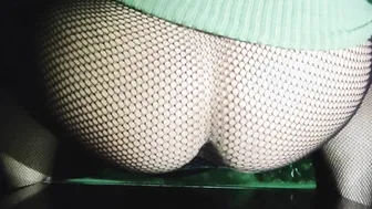 crossdresser natalie play with her tight and big ass
