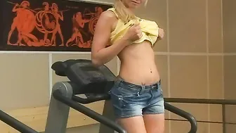 Big Tittied Beauty Caylian Curtis Gets Solo Pleasure At The Gym