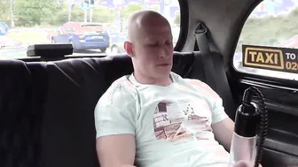 Outdoors banged cab driver Hot loving sex with her customer