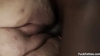 Giant BBW Takes On Giant Ebony Penis