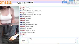 Cutie finger fucked and asking for cummed on sex chat
