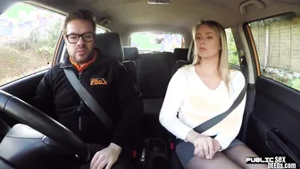 Teaching porn video – Real sexy fucking teach into vehicle before bro jizzes